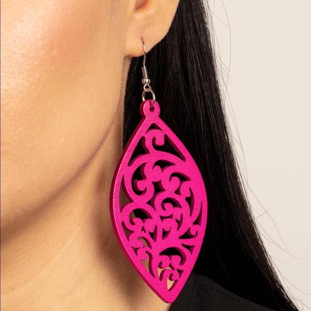 Coral Garden - Pink- earrings
